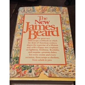 The New James Beard Cookbook 1981 Hardcover 1000 Recipes Illustrated Vintage